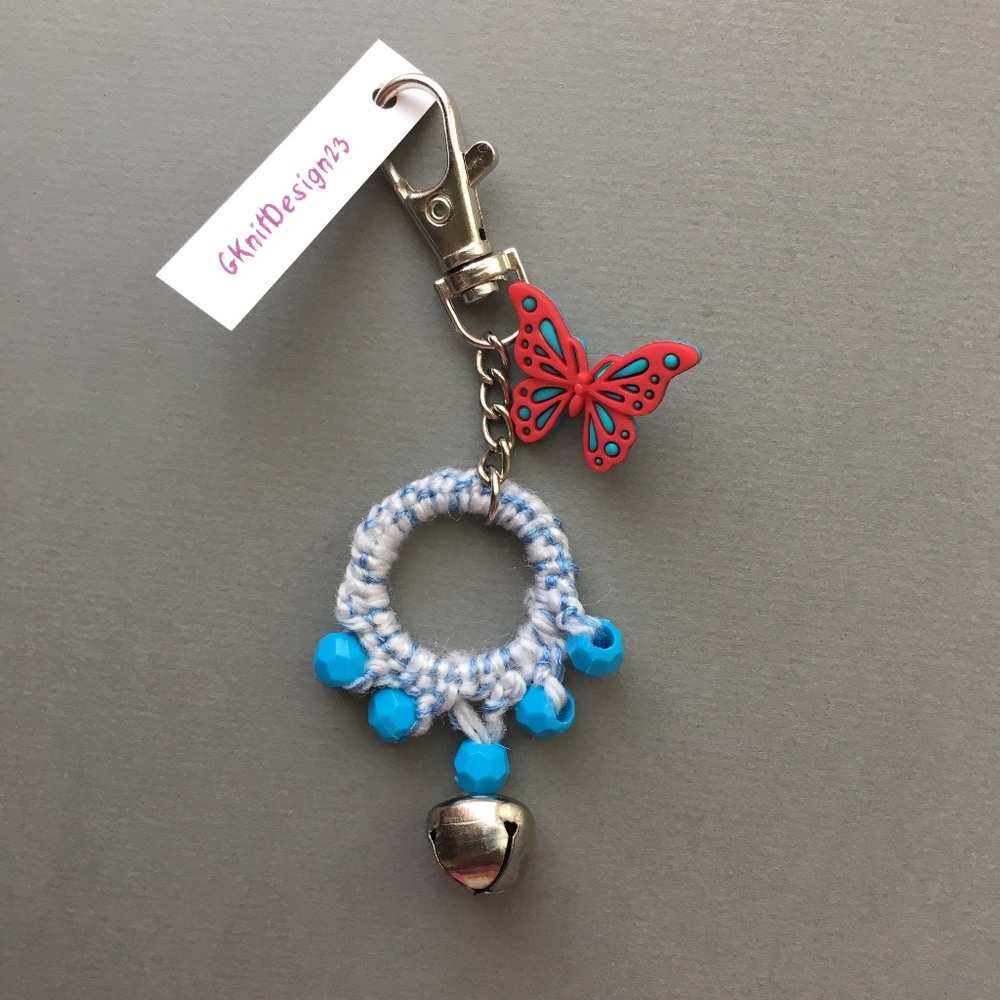 Handmade key charm